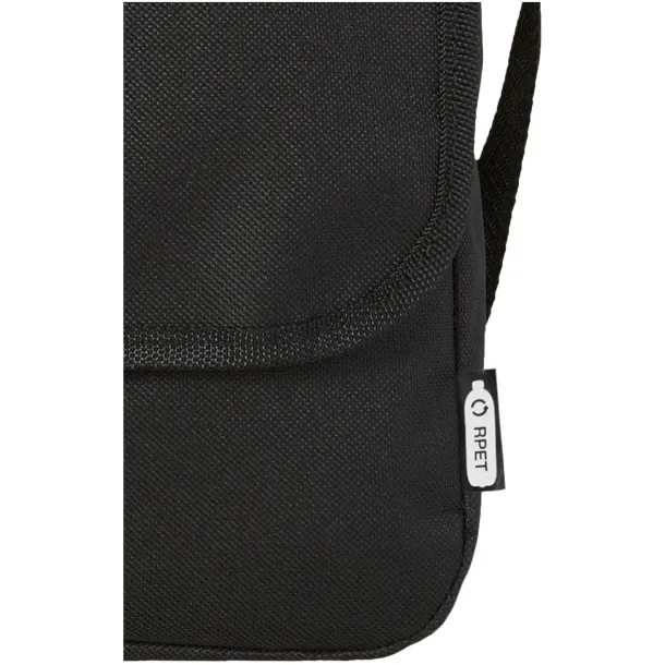 Omaha RPET shoulder bag Solid black