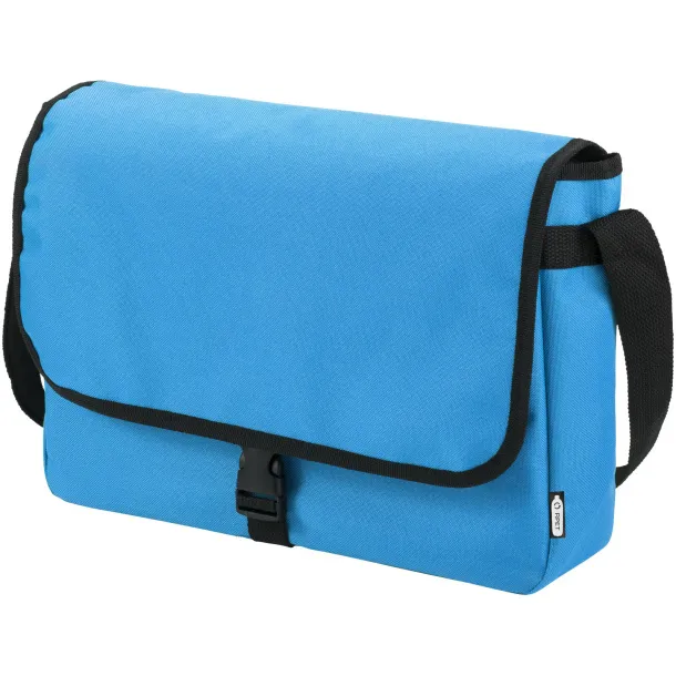 Omaha RPET shoulder bag Aqua blue