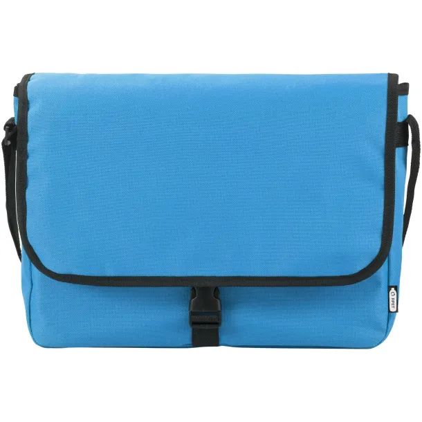 Omaha RPET shoulder bag Aqua blue