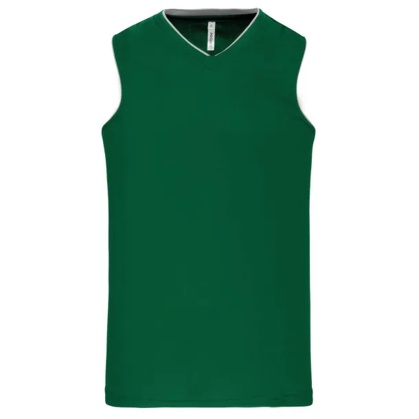  MEN'S BASKETBALL JERSEY - Proact Dark Kelly Green