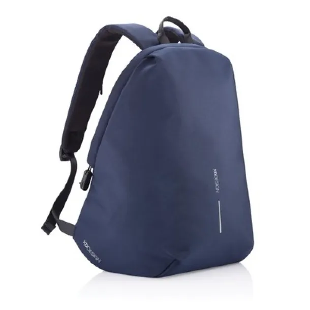  Bobby Soft RPET anti-theft ruksak za 15,6" laptop navy blue