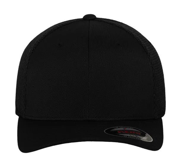  Tactel Mesh Cap - 6 panels - Flexfit Black