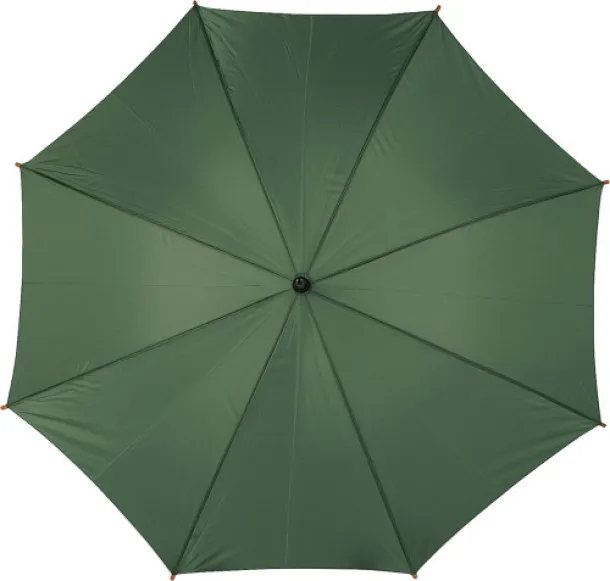  Polyester (190T) umbrella Kelly green