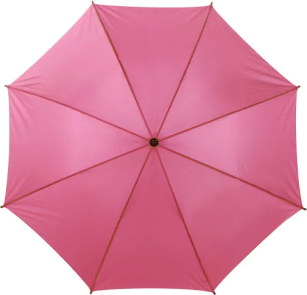  Polyester (190T) umbrella Kelly pink