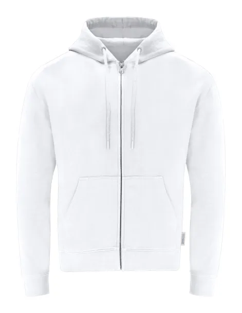 Reverie hoodie s patentnim zatvaračem Bijela