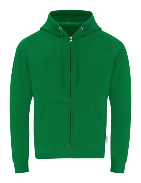Reverie hoodie s patentnim zatvaračem, 280 g/m2 Zelena