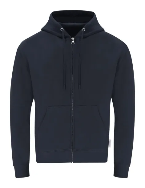 Reverie hoodie s patentnim zatvaračem, 280 g/m2 midnight blue