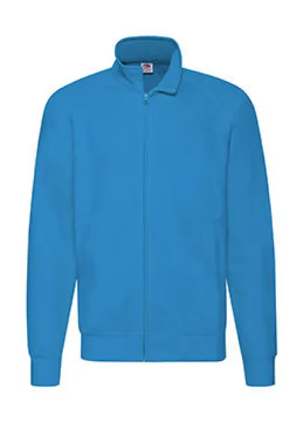  Lightweight Sweat Jacket - Fruit of the Loom Azure Blue