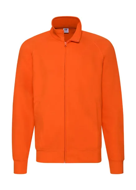  Lightweight Sweat Jacket - Fruit of the Loom Narančasta