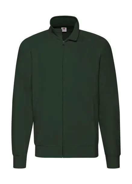  Lightweight Sweat Jacket - Fruit of the Loom Bottle Green