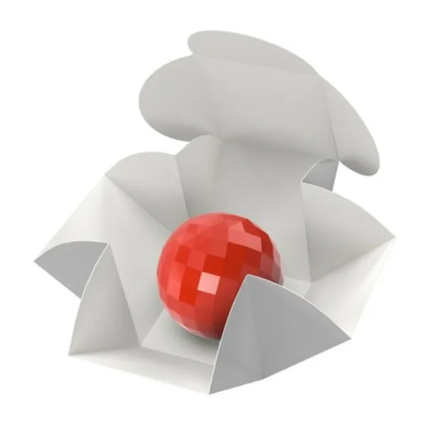  Cardboard box for gift ball V0901 Bijela