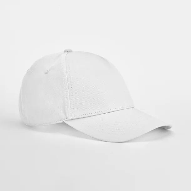 EarthAware® Clas. Org. Cotton 5 Panel Cap - Beechfield Bijela