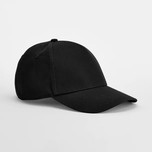 EarthAware® Clas. Org. Cotton 5 Panel Cap - Beechfield Black