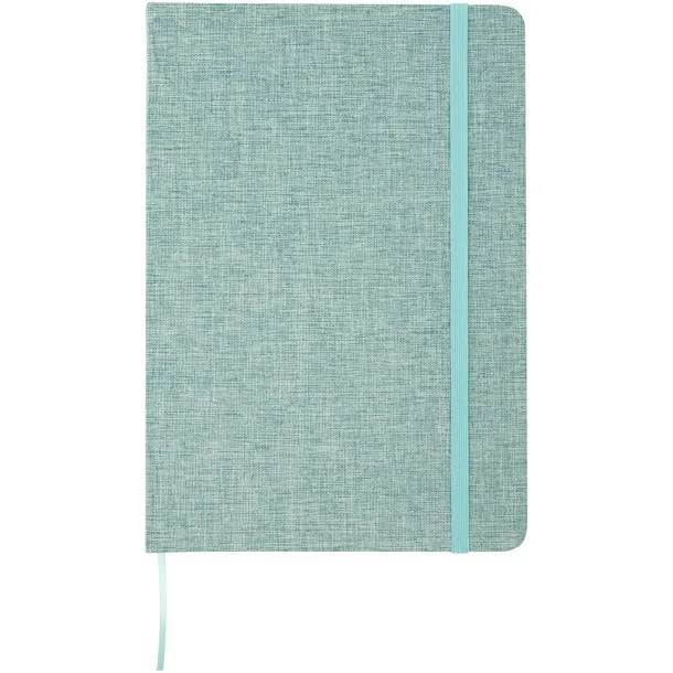 Ramona A5 notes od pamuka Heather green