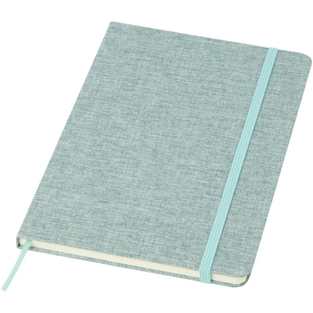 Ramona A5 notes od pamuka Heather green