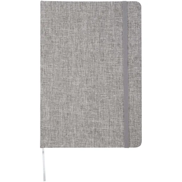 Ramona A5 cotton notebook Grey