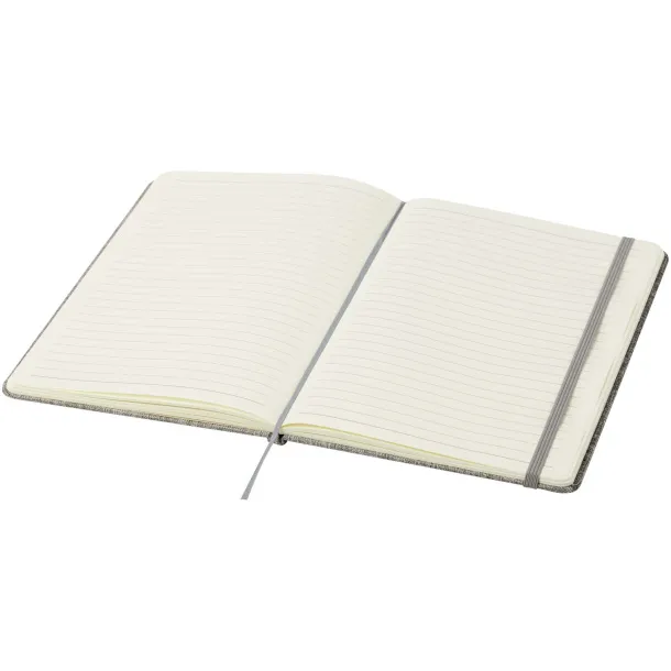 Ramona A5 cotton notebook Grey