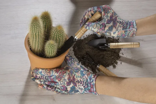 FLOWER Mini garden tools set Prirodna