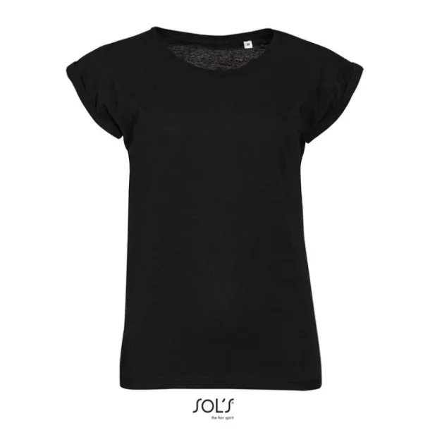  SOL'S MELBA - WOMEN’S ROUND NECK T-SHIRT - SOL'S Black