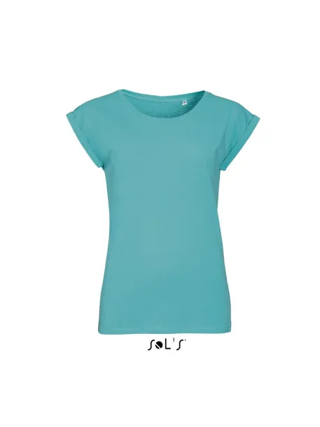  SOL'S MELBA - WOMEN’S ROUND NECK T-SHIRT - SOL'S Caribbean Blue