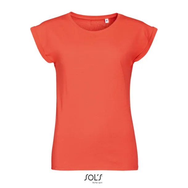  SOL'S MELBA - WOMEN’S ROUND NECK T-SHIRT - SOL'S Coral