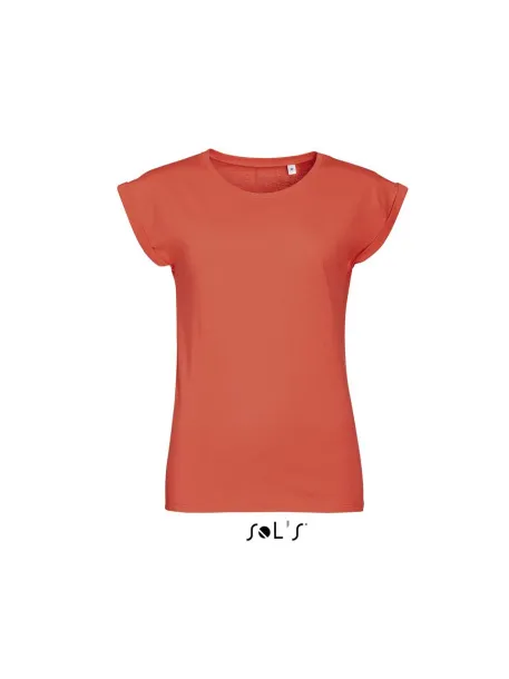  SOL'S MELBA - WOMEN’S ROUND NECK T-SHIRT - SOL'S Coral