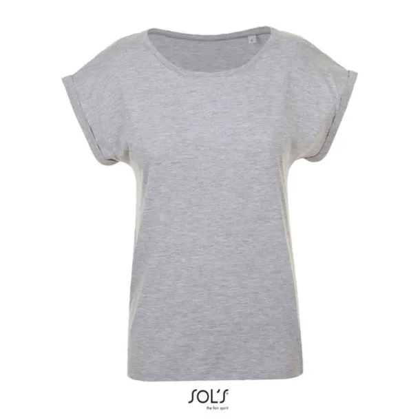  SOL'S MELBA - WOMEN’S ROUND NECK T-SHIRT - SOL'S Grey Melange