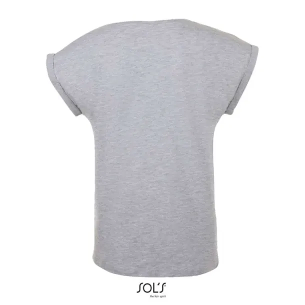  SOL'S MELBA - WOMEN’S ROUND NECK T-SHIRT - SOL'S Grey Melange