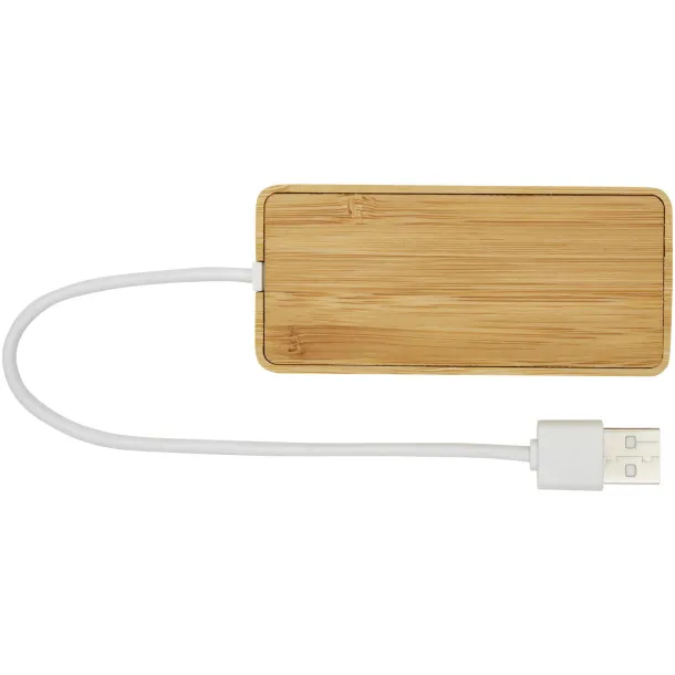 Tapas bamboo USB hub Natural