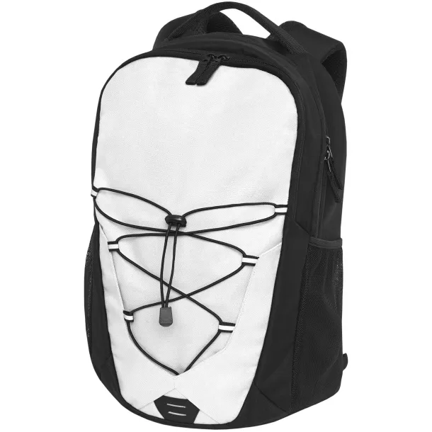 Trails backpack White Solid black