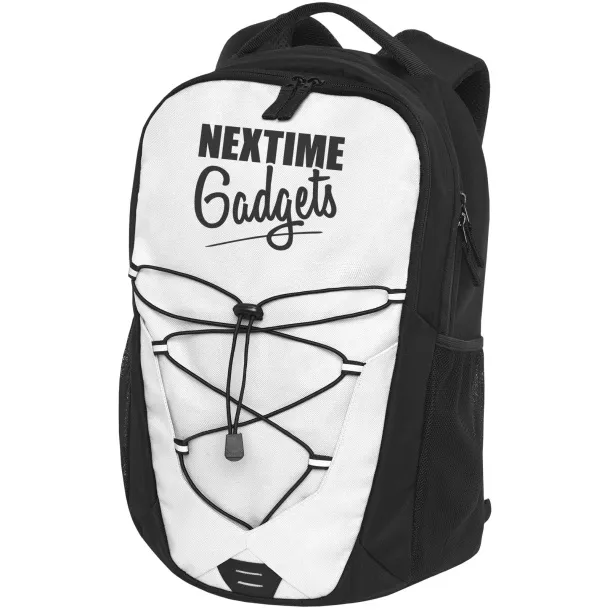 Trails backpack White Solid black