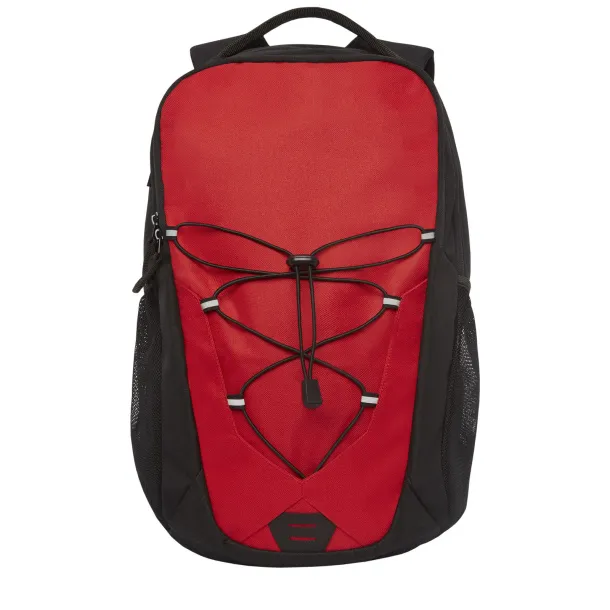 Trails backpack Red Solid black