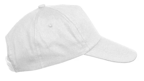  FIRST KIDS - KIDS' 5 PANEL CAP - K-UP White