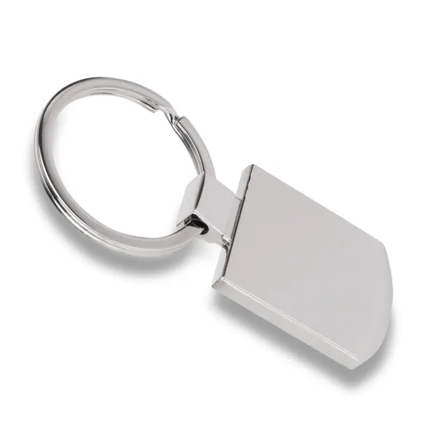 STARK metal key ring Silver