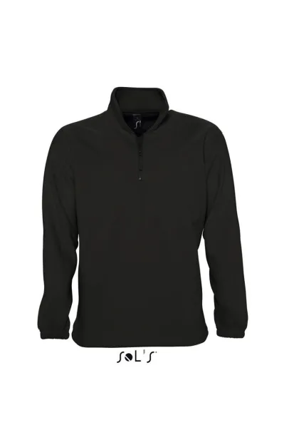  SOL'S NESS - FLEECE 1/4 ZIP SWEATSHIRT - SOL'S Black