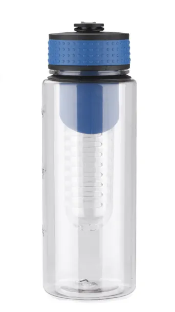 FRUGT Water bottle with fruit container  800 ml Blue