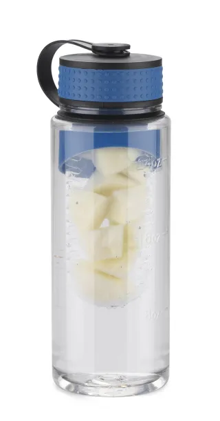 FRUGT Water bottle with fruit container  800 ml Blue