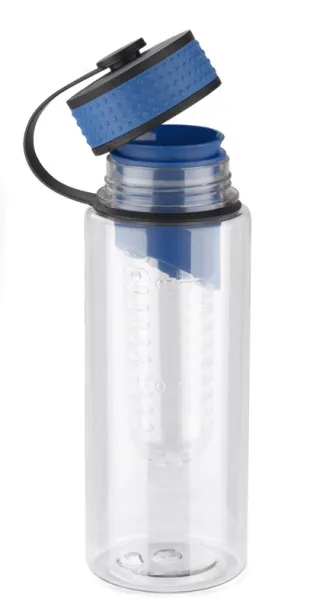 FRUGT Water bottle with fruit container  800 ml Blue