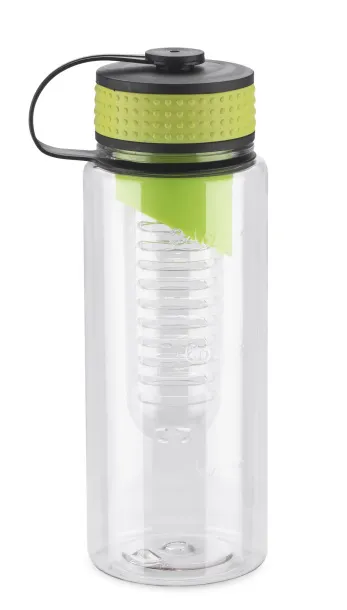 FRUGT Water bottle with fruit container  800 ml Light green