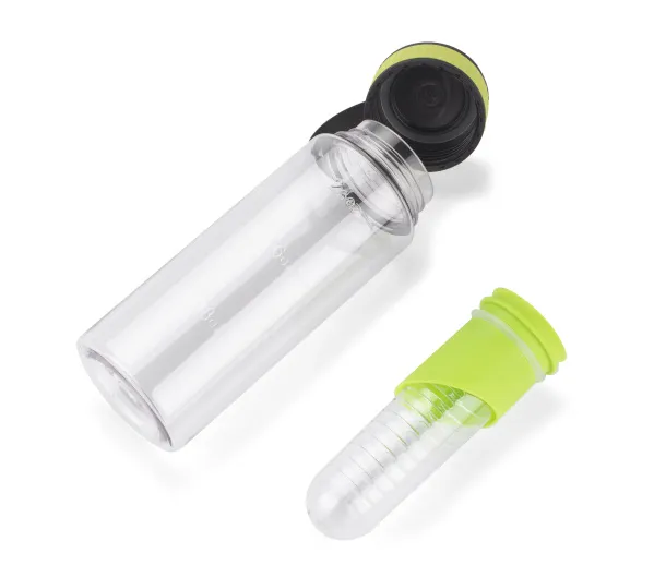 FRUGT Water bottle with fruit container  800 ml Svijetlo zelena