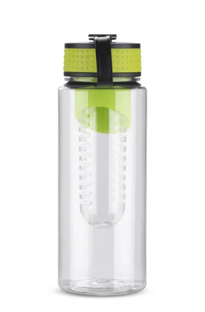 FRUGT Water bottle with fruit container  800 ml Light green