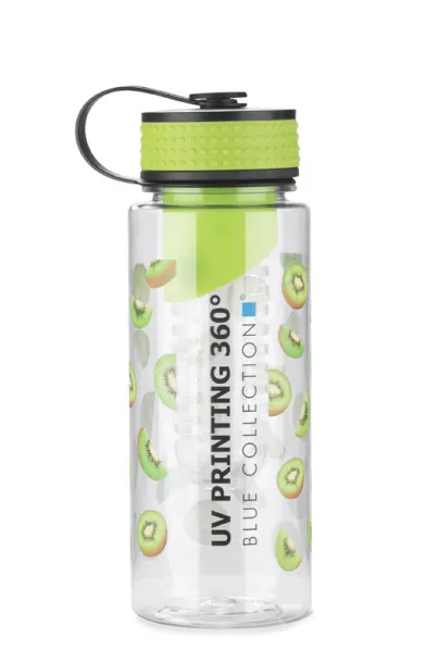 FRUGT Water bottle with fruit container  800 ml Light green