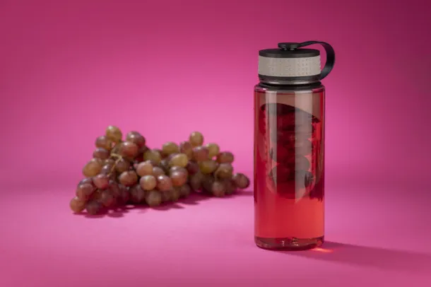FRUGT Water bottle with fruit container  800 ml Siva
