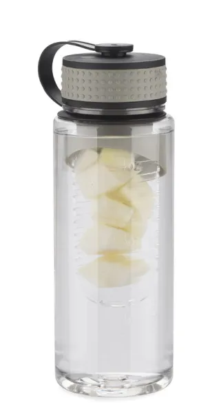 FRUGT Water bottle with fruit container  800 ml Siva