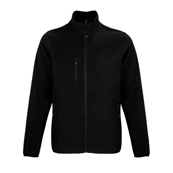  SOL'S FALCON MEN - SOFTSHELL ZIP JACKET - SOL'S Black