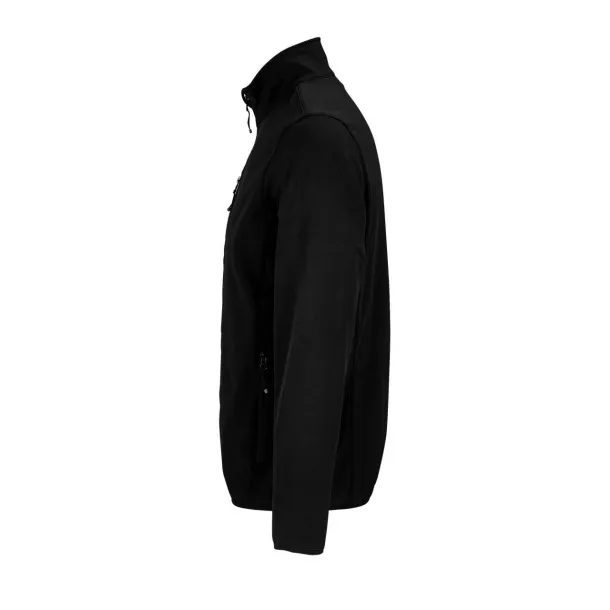  SOL'S FALCON MEN - SOFTSHELL ZIP JACKET - SOL'S Black