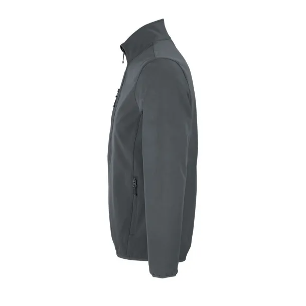  SOL'S FALCON MEN - SOFTSHELL ZIP JACKET - SOL'S Charcoal Grey