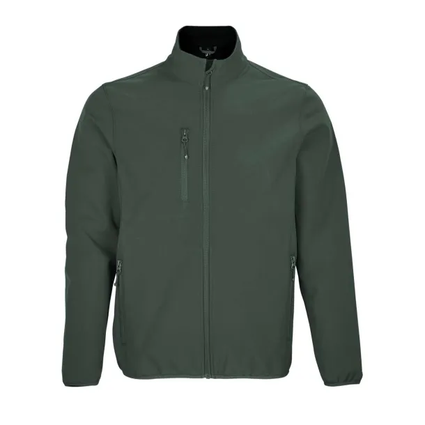  SOL'S FALCON MEN - SOFTSHELL ZIP JACKET - SOL'S Forest Green