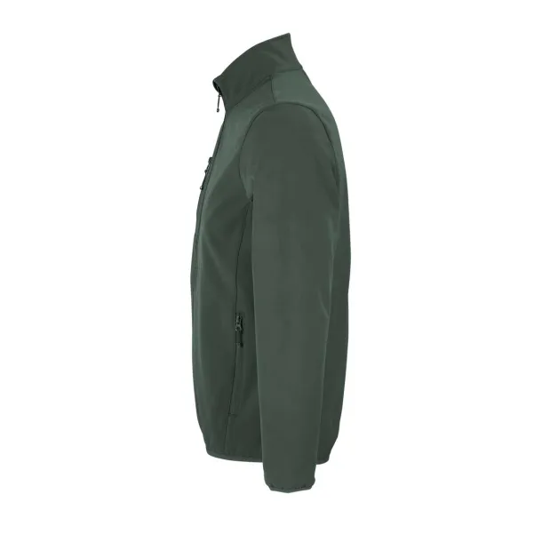  SOL'S FALCON MEN - SOFTSHELL ZIP JACKET - SOL'S Šumski zelena