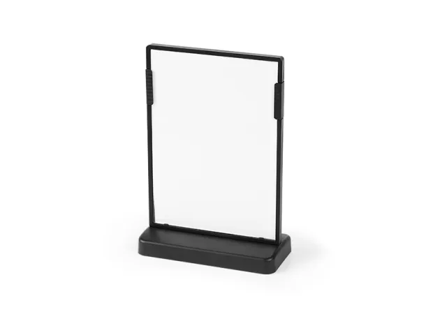 PREZZO plastic card stand Black